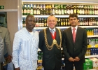 Mr Ademola Akintola with Mr Najib Khan